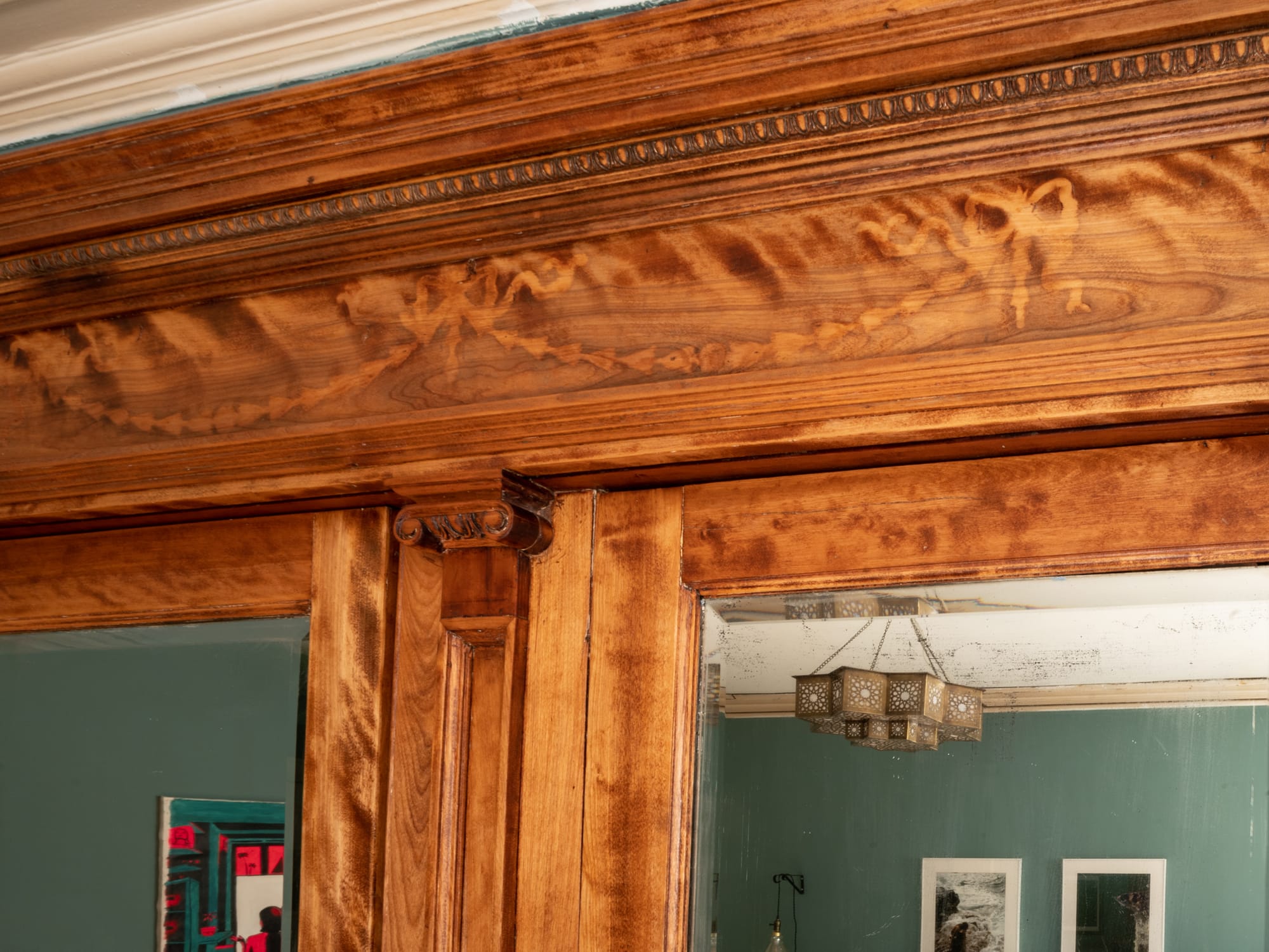 Flame Birch Breakfront