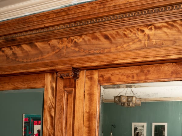 Flame Birch Breakfront